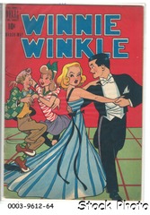 Winnie Winkle #1 © March-May 1948, Dell